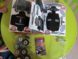 geomag police magnetic construction set