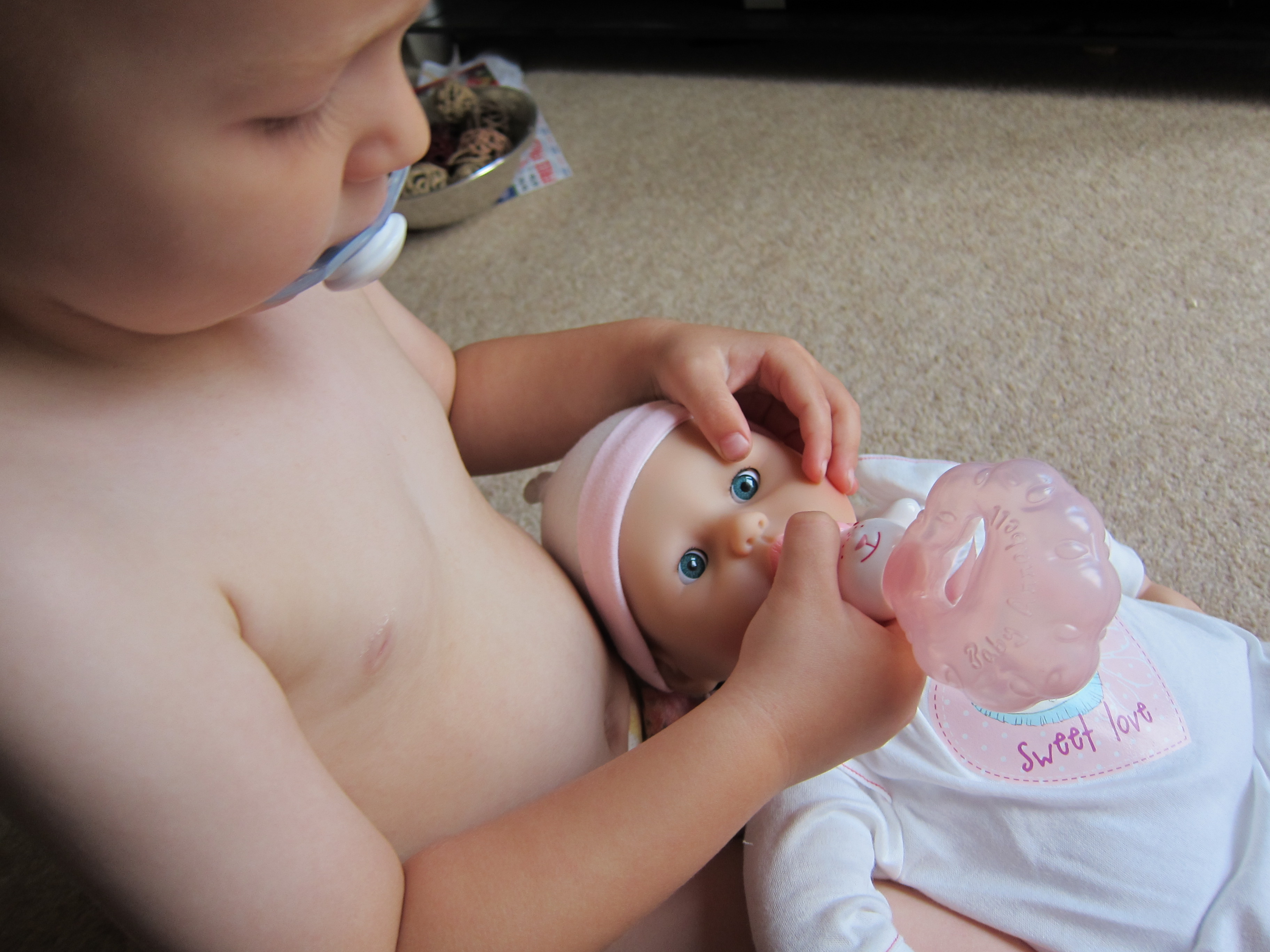 Zapf Creation Baby Annabell Doll Water Feeding Bottle 