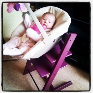 stokke tripp trapp purple newborn seat
