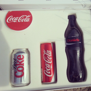 coca cola new diet coke can