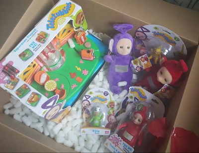 teletubbies box opening review