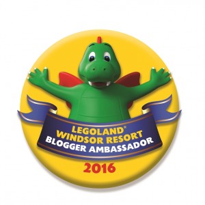 LEGOLAND Blogger Ambassador Badge 2016