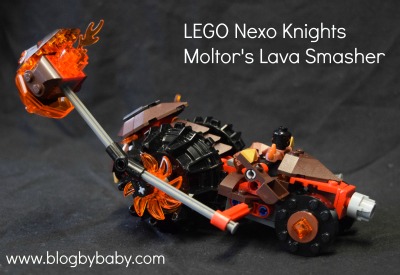 lego nexo knights lava smasher review