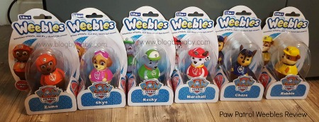 paw patrol weebles review