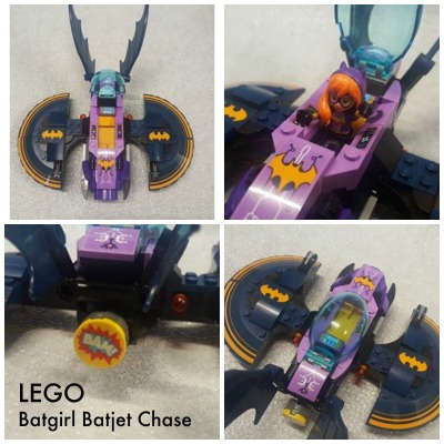 BATGIRL BATJET CHASE LEGO